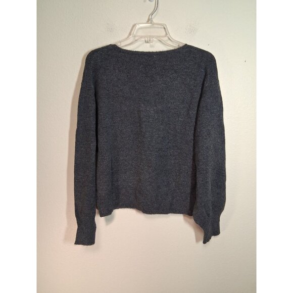 NWT A New Day Sweater V-Neck SOFT Business Casual Gray Women's Size Medium - Picture 2 of 5